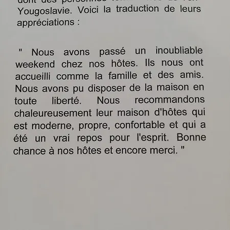 Chez Marlyse-chambres Et Table D'hotes